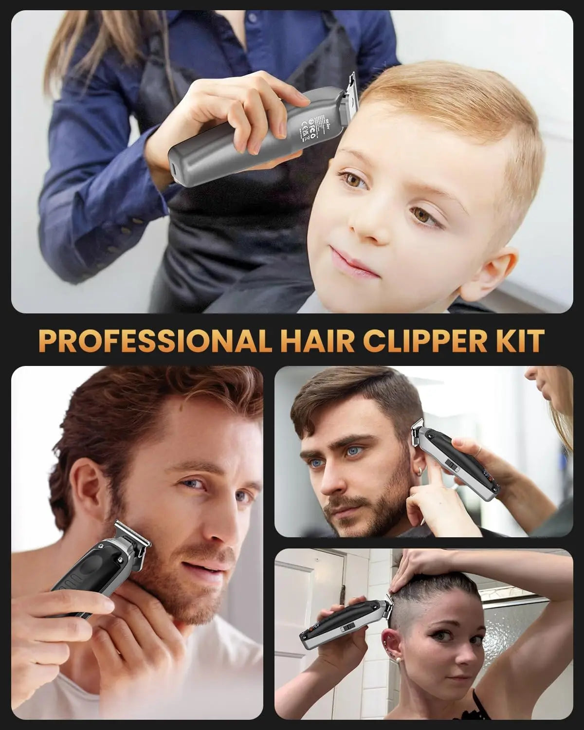 Sejoy Hair Clippers for Men, Hair Trimmer