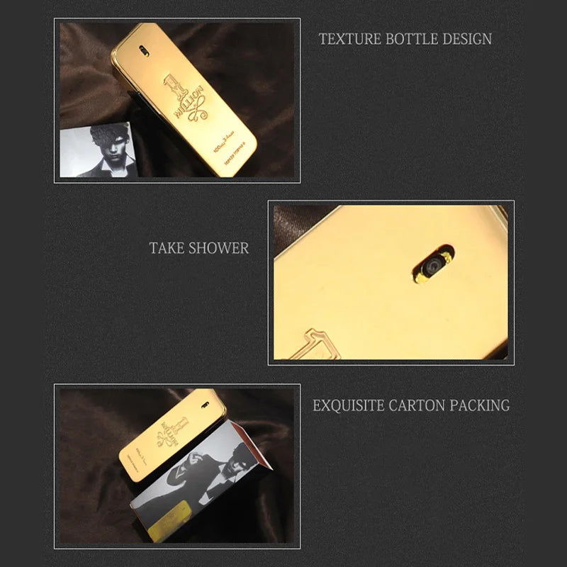 Luxury Must-have Million Gold Gold Men&