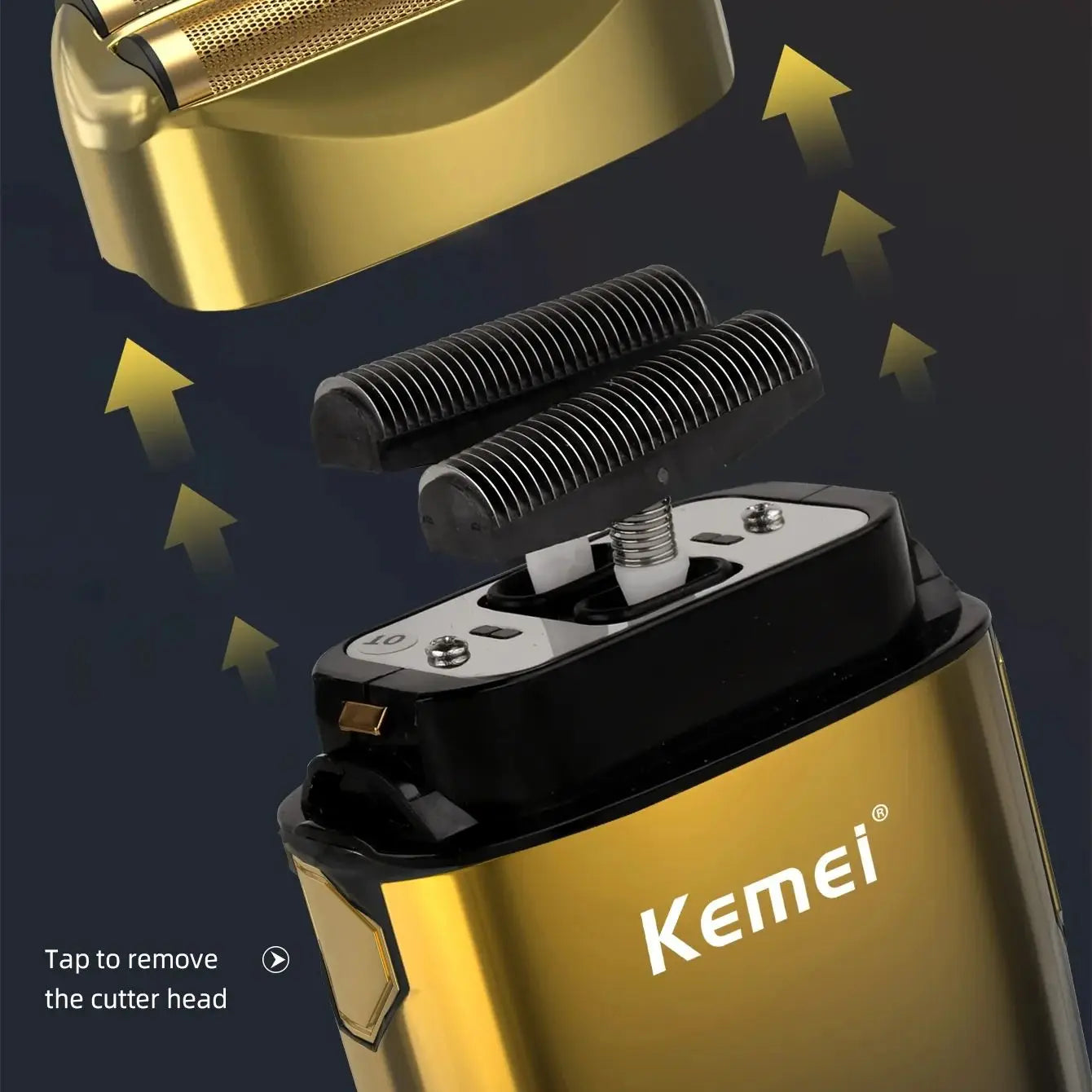 Kemei TX10 New Electric Shaver with LED Display