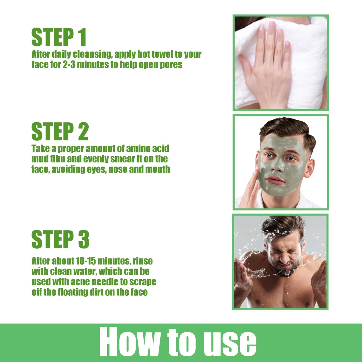 Mud Cleansing Mask Remove Blackhead