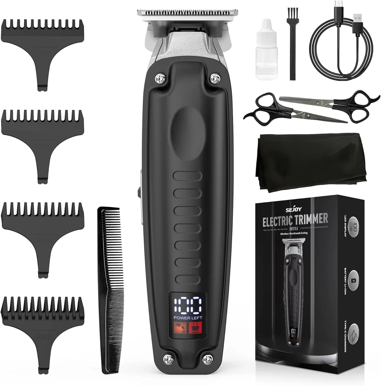 Sejoy Hair Clippers for Men, Hair Trimmer