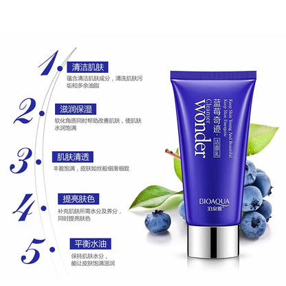 BIOAQUA Blueberry Facial Cleanser