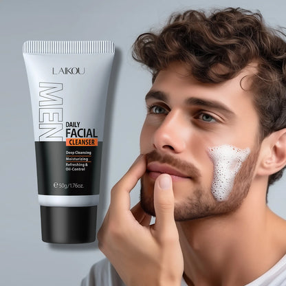 Nettoyant visage pour hommes LAIKOU