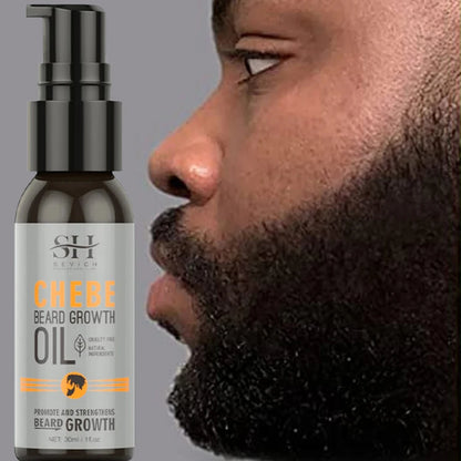 Huile de croissance rapide de la barbe Chebe pour hommes Soins de la barbe Croissance des cheveux Soins nourrissants de la barbe Produits anti-alopécie et anti-chute de cheveux