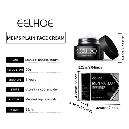 Man Makeup Cream Moisturizing Skin Brightening Cover Blemish Concealer Oil Control Invisible Pores Centella Lasting Makeup Cream