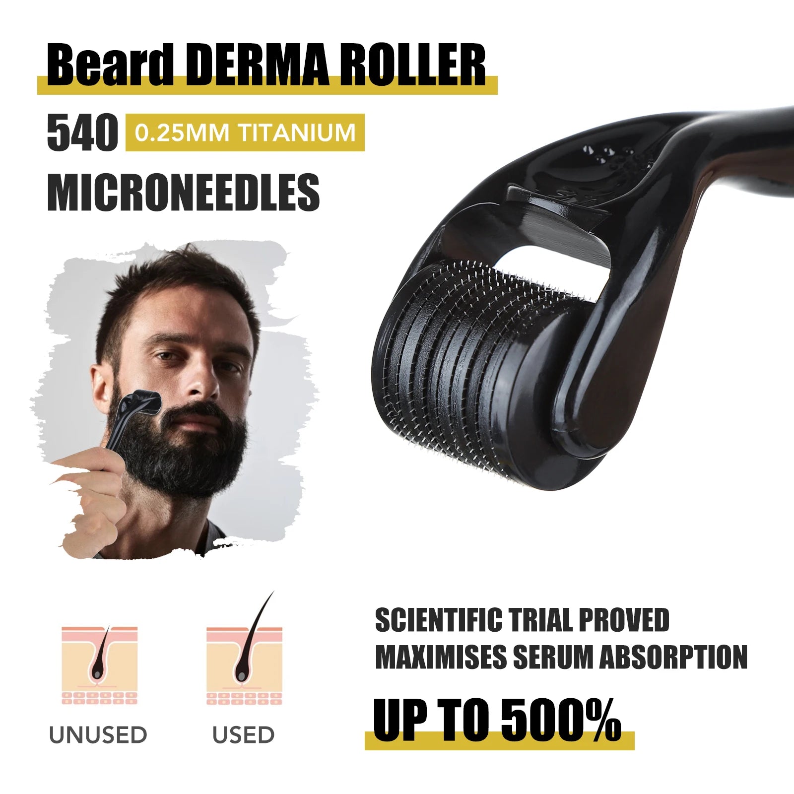 5pcs Kit Beard Growth Kit For Men Hair Enhancerbeard Natural Plants Essential Oil Beard Wax Balm Bamboo Brush Comb Beard Care